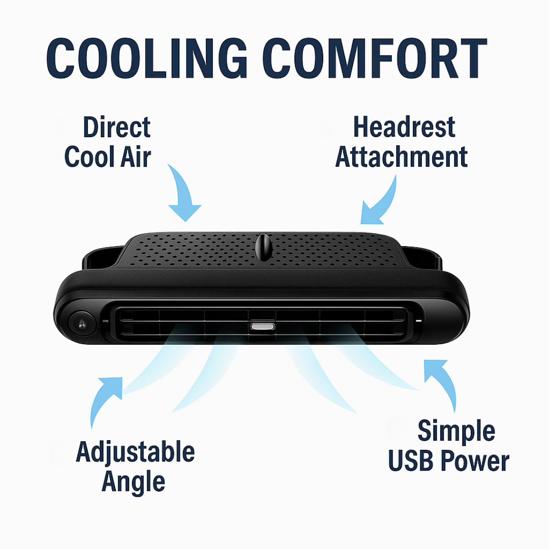 ChillMate™ Car Fan