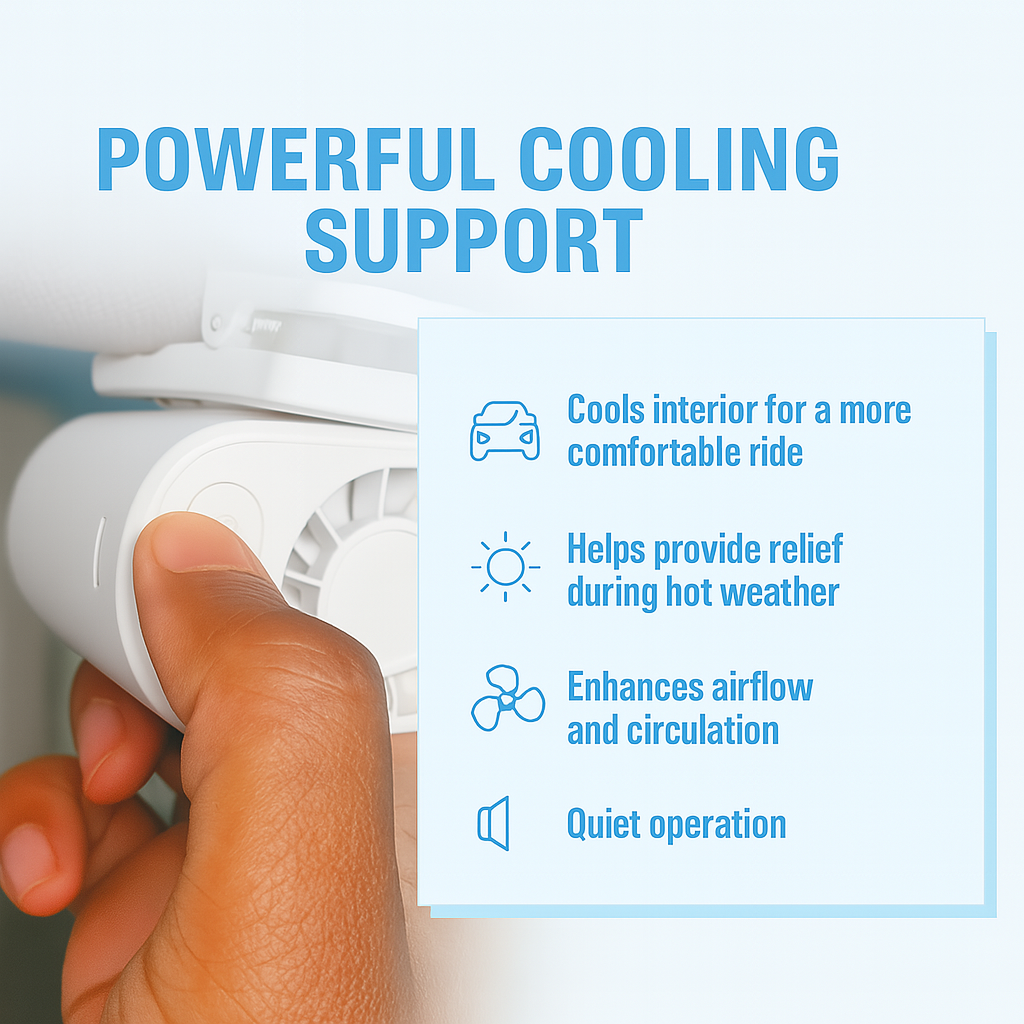 AutoBreeze™ Instant Cooling Fan