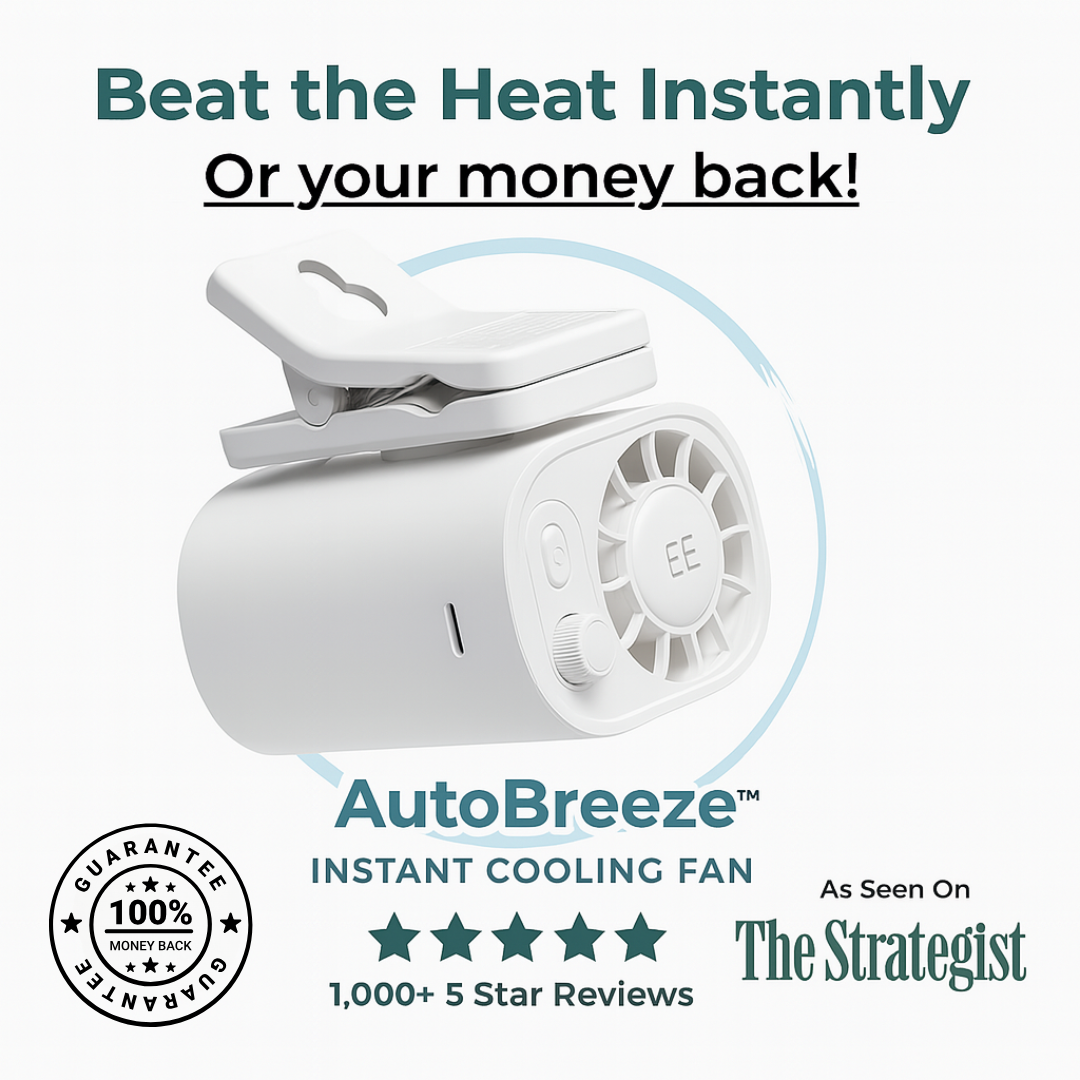 AutoBreeze™ Instant Cooling Fan
