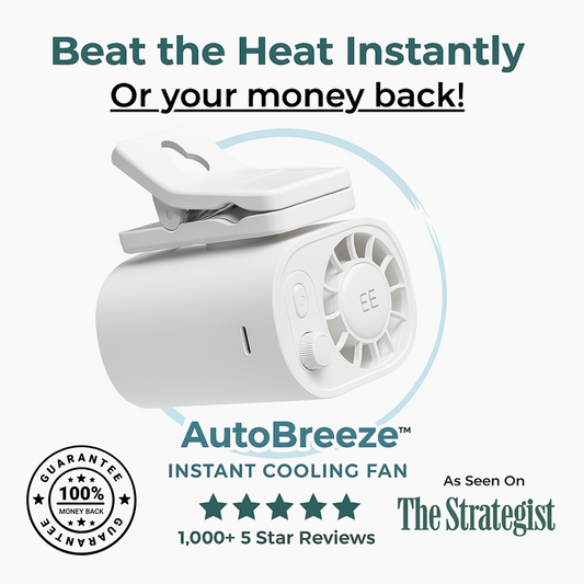 AutoBreeze™ Instant Cooling Fan