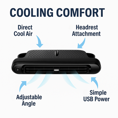 ChillMate™ Car Fan